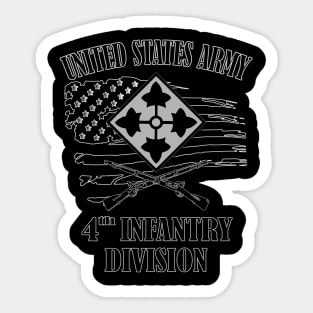 4th Infantry Division Sticker